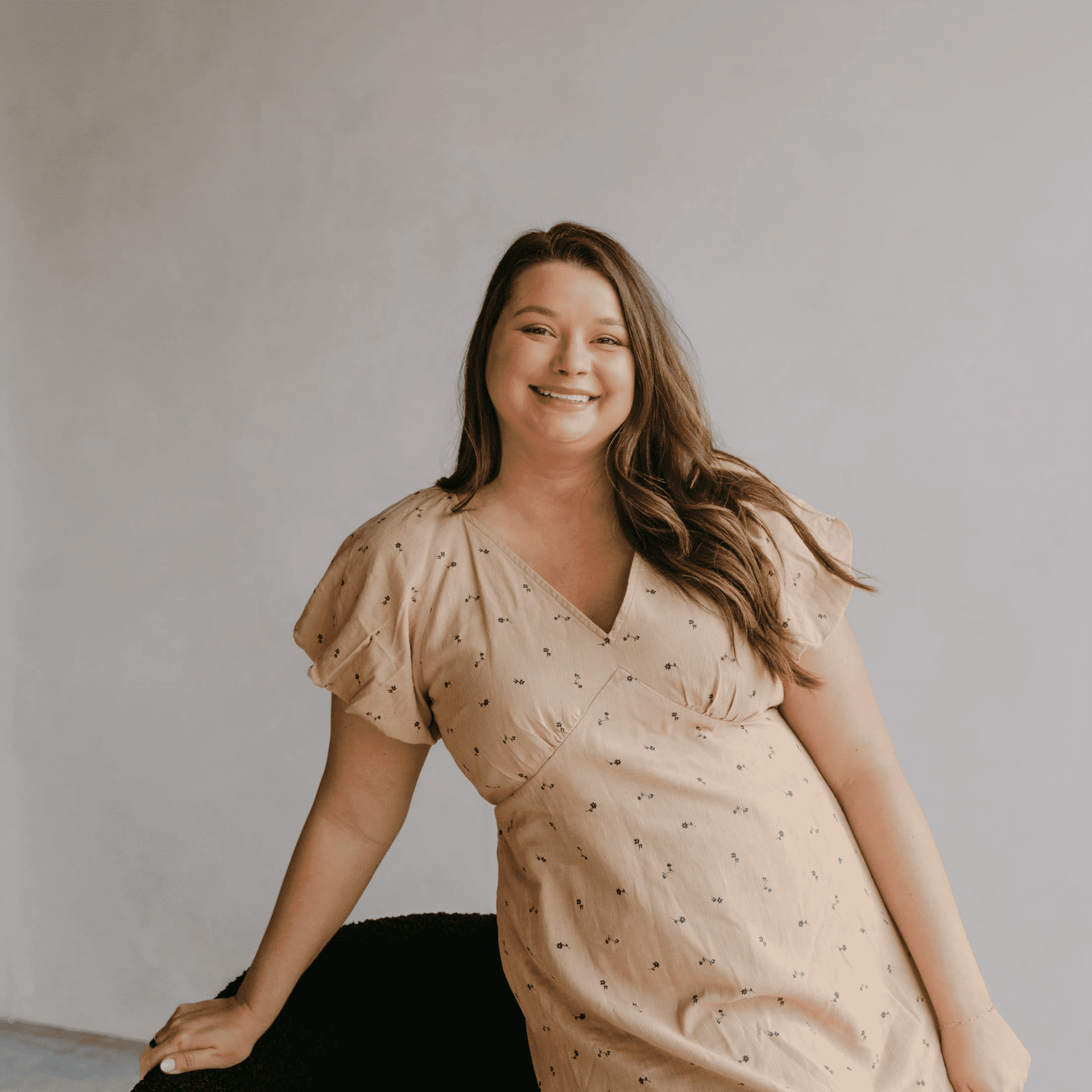 Portrait of Mollie Reams, a professional stylist at Chromatique Salon, showcasing their expertise and style.