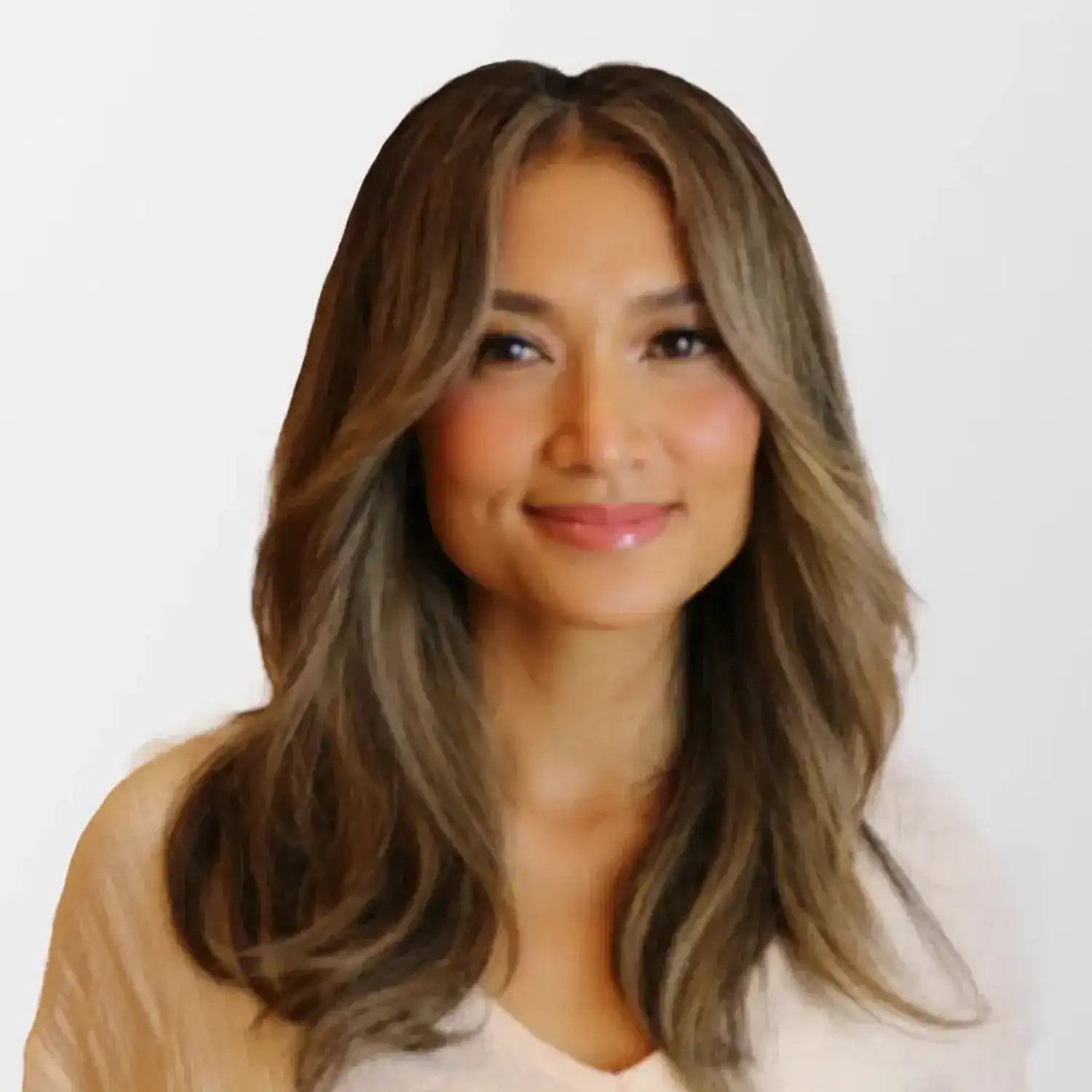 Portrait of Aretas Ho, a professional stylist at Chromatique Salon, showcasing their expertise and style.