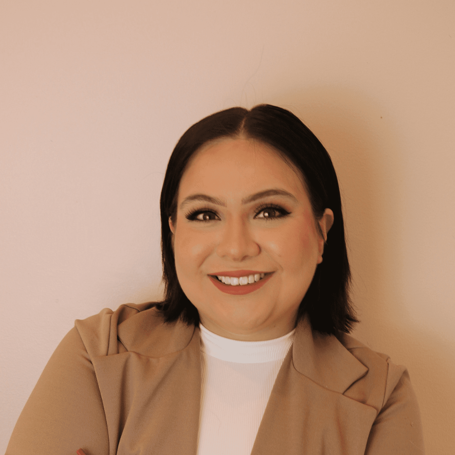 Portrait of Alina Campos, a professional stylist at Chromatique Salon, showcasing their expertise and style.